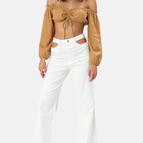 Adika "Harper" Cut-Out Jeans - Picture 1 of 9